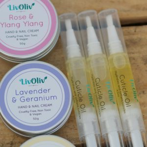 LivOliv Hand Cream and Cuticle Oil