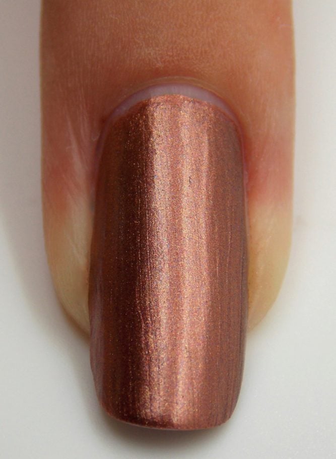 Polished Hazelnut macro swatch