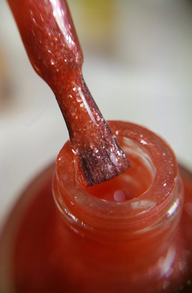 Corallo bottle macro