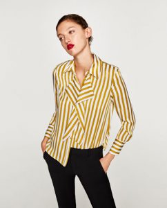 Zara SATIN SHIRT