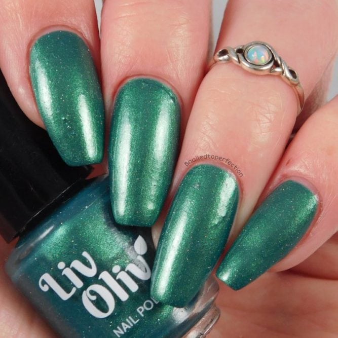 Christmas Green Nail Polish