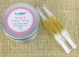 Hand cream and Cuticle Oil