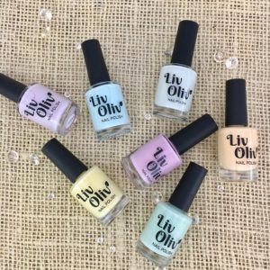 LivOliv Nail Polish Pastels Collection