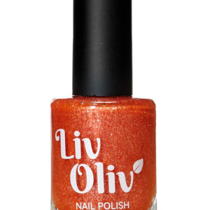 livoliv orange cruelty free nail polish
