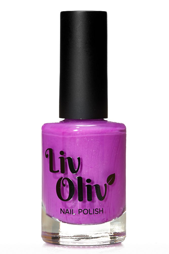 Neon Purple cruelty free Nail Polish