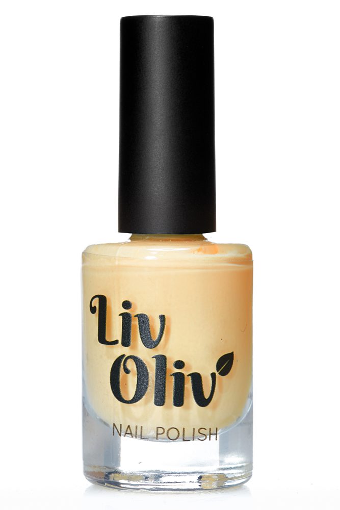 livoliv peach cruelty free nail polish