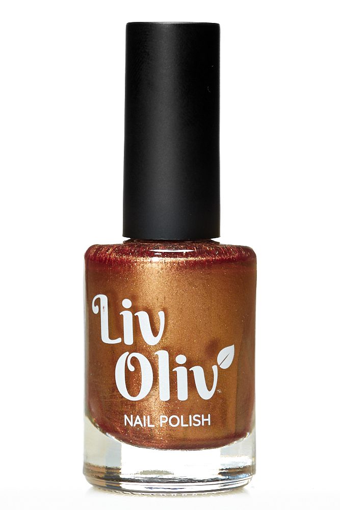 Livoliv cruelty free nail polish hazelnut