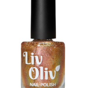 Rose Gold holo cruelty free nail polish