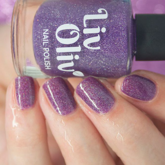 purple to aqua thermal cruelty free nail polish aqua nails