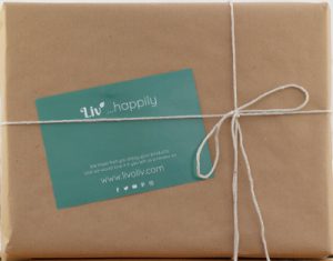 livoliv Parcel in brown paper with string bow