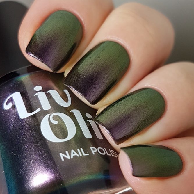 LivOliv Cruelty Free Nail Polish ultra chrome purple