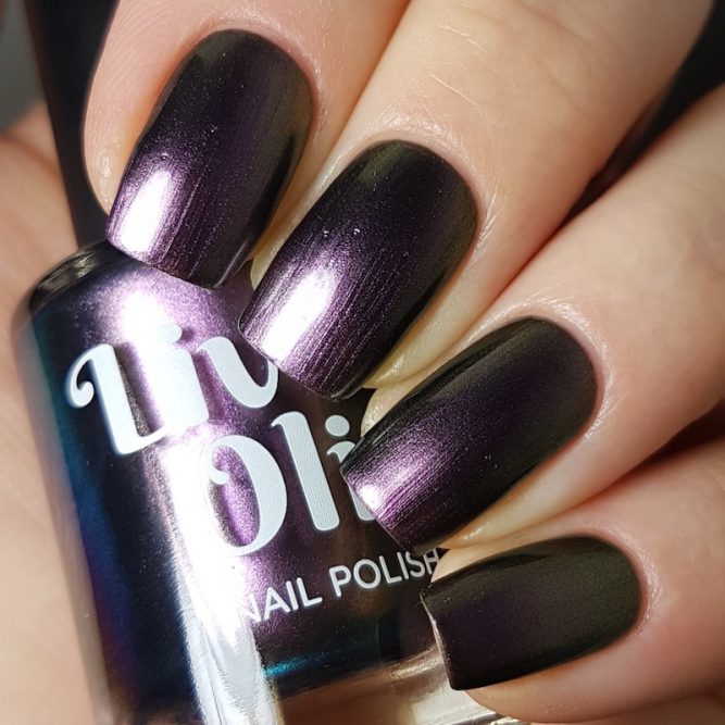LivOliv Cruelty Free Nail Polish ultra chrome purple