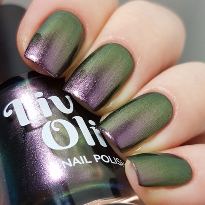 LivOliv Cruelty Free Nail Polish ultra chrome purple