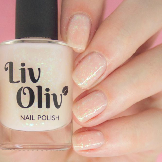 neutral to pink photochromic cruelty free nail polish neutral nails