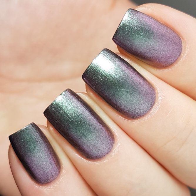 LivOliv Cruelty Free Nail Polish ultra chrome six of clubs