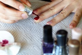 Livoliv nail polish woman painting nails