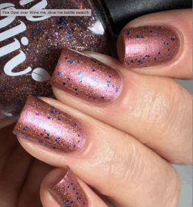 fire opal vegan nail polish